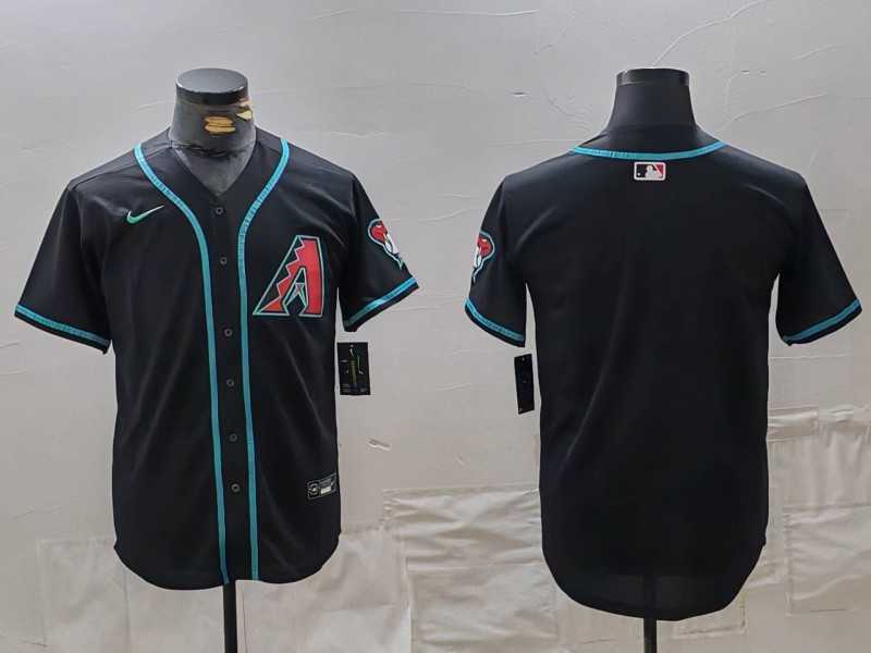 Mens Arizona Diamondbacks Blank Black Cool Base Limited Stitched Jersey->arizona diamondbacks->MLB Jersey